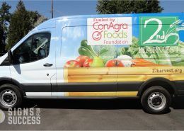 Food Truck Wraps - Food Bank Van Wrap