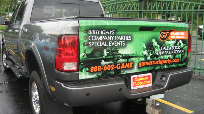 Pickup and truck wraps and graphics