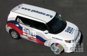 When Global Credit Union wanted Signs for Success to wrap two vehicles in Spokane, we said "Yes!" it was fun, fast signs spokane