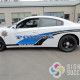 Custom printed reflective vinyl for Warden Police by Signs for Success in Spokane, WA