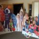 YMCA used these and other life sized kid cutouts for an ad campaign at their clubs around Spokane, they are free standing and cut around the people, non-profit signs