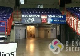Signs and banners for Spokane Shock by Signs for Success, quick, fast banners done now