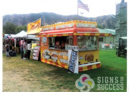Food Truck wrap - concession trailer wrap Spokane