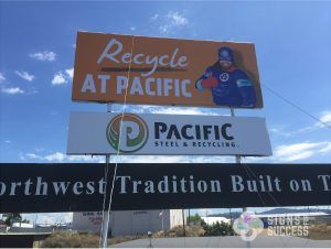 Billboard Banners - Roof Mounted