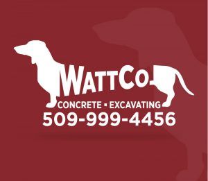 Custom Logo Design for WattCO Concrete & Excavation