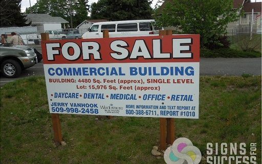 Commercial Real Estate Site Sign
