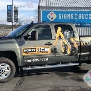 Chevy Pickup Partial Wrap for Norlift