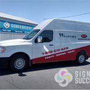 partial van wrap, custom van wrap spokane saves time and money