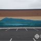 Vinyl wall mural installed on DensGlass 13' x 65'